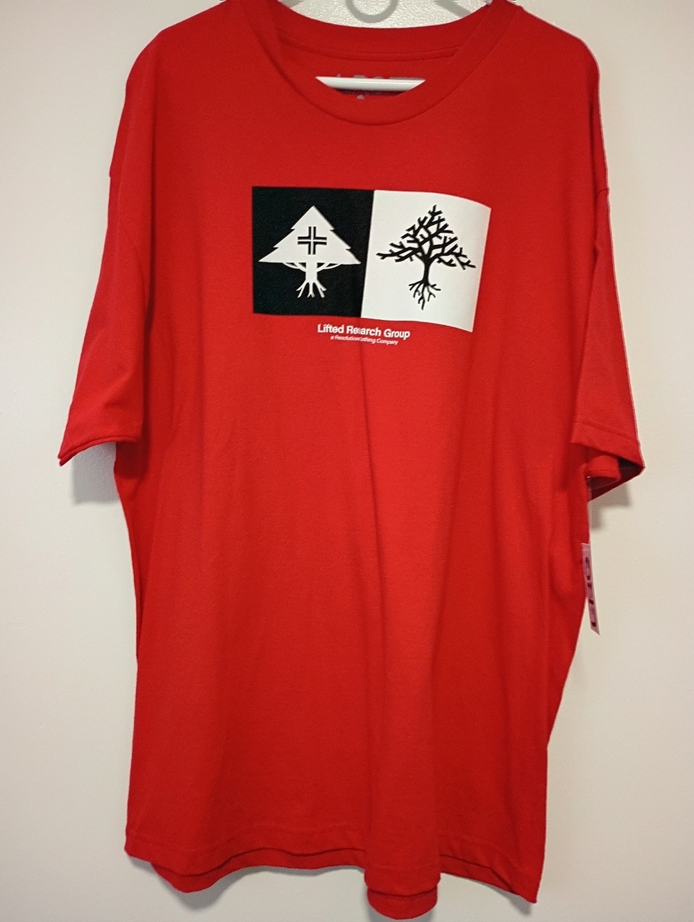LRG Mens Size 2XL Red T-Shirt